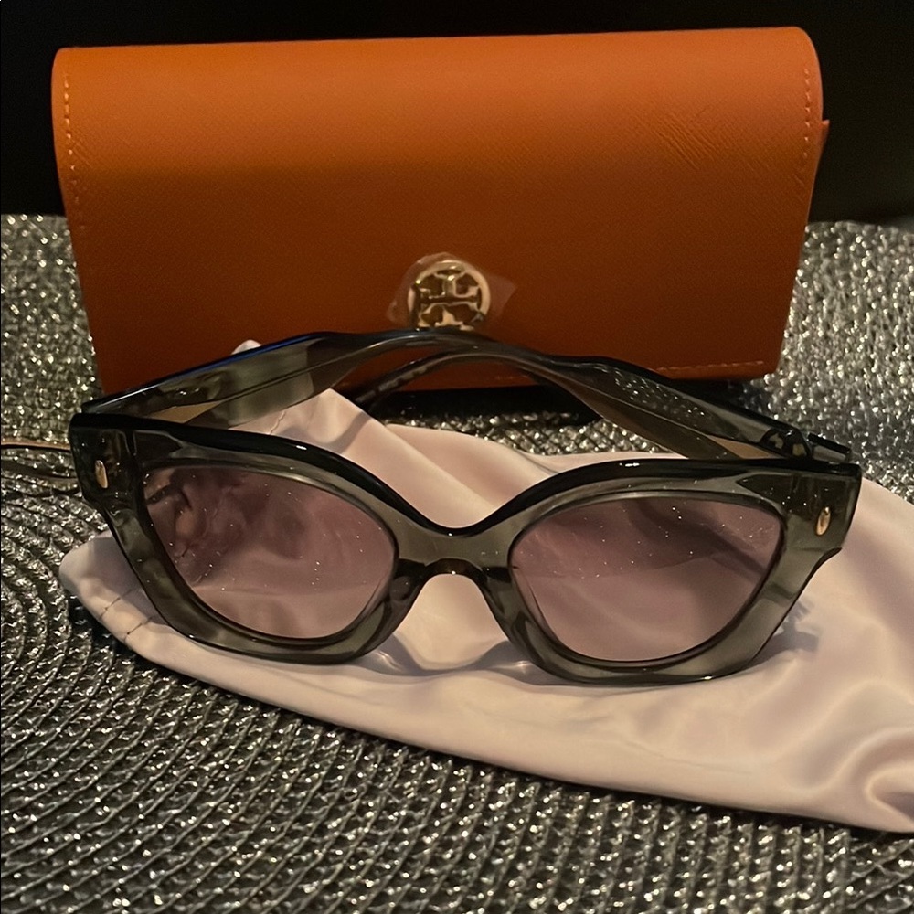 Tory Burch Green Sunglasses